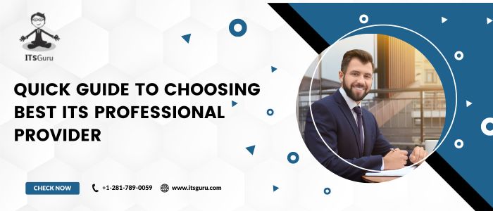 Quick Guide To Choosing The Best ITs Professional Provider